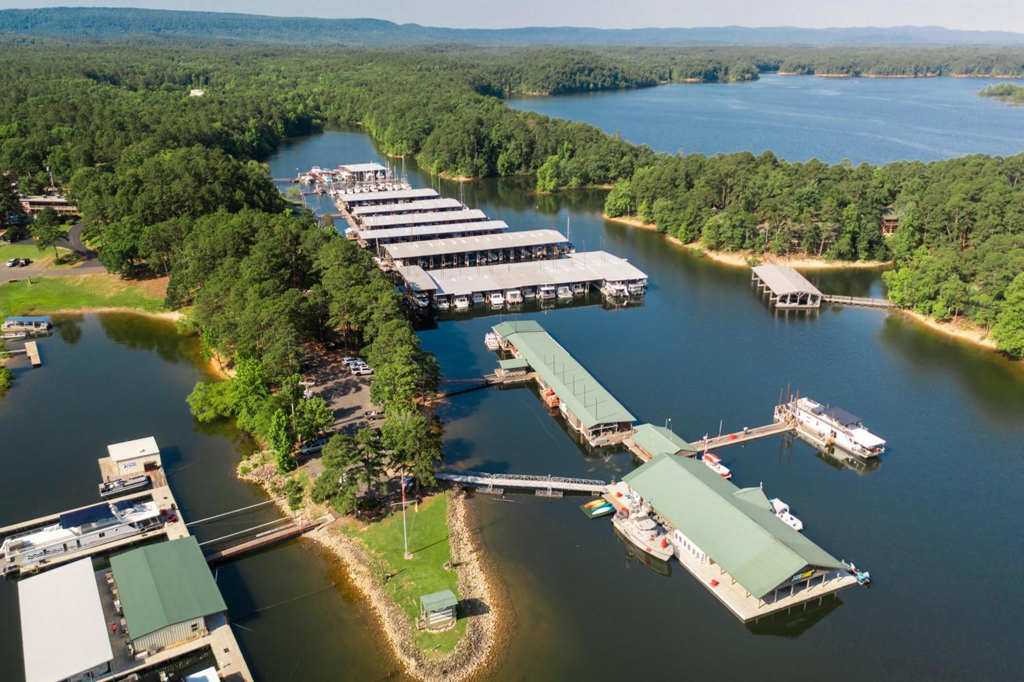 Mountain Harbor Queen Guest Room On Lake Ouachita Mount Ida Extérieur photo